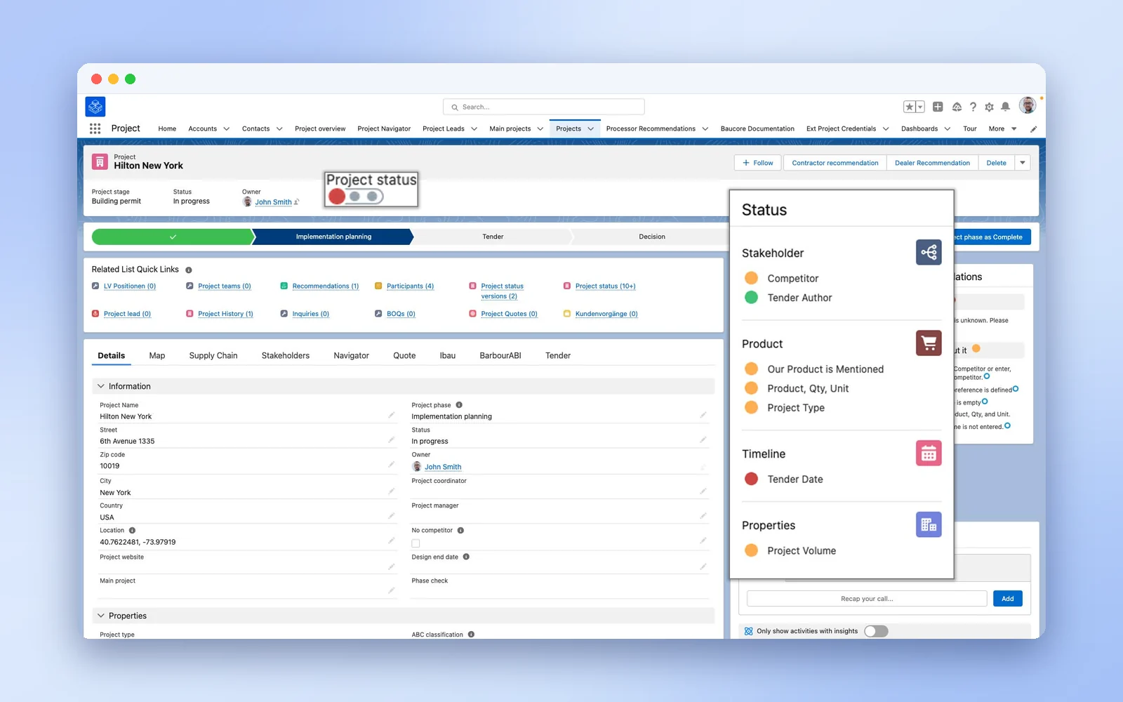 Project Health Signals
